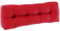 Vicco Palettenkissen Flocken, Rot, 120 x 40 cm