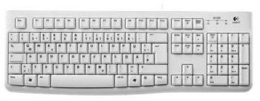 Logitech K120 Business Keyboard, QWERTZ, deutsches Layout (Tastatur | 5er Pack, Weiss)