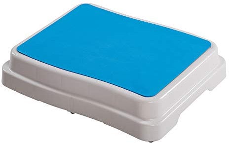 UPP Escalon de baño Antideslizante I peldaño para baño y bañera, Ampliable y apilable I Banqueta, Asiento, Taburete de Ducha antideslizamiento (hasta 189kg, 50.2 x 40.6 x 10 cm, 1 Unidad)
