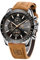 Benyar Herren-Armbanduhr Chronograph für Herren, Quarzuhrwerk, Lederarmband, Sportuhr, Business, modisch, 30 m, wasserdicht und Kratzfest, Elegantes Geschenk, Schwarz -1, Armband