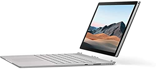 Microsoft Surface Book 3 - Ordenador portátil de 13 Full HD (Intel Core i7-1065G7, 32 GB RAM, 512 GB SSD, NVIDIA GeForce GTX 1650 4 GB, Windows 10 Home) Platino - Teclado QWERTY Español