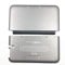 JMXLDS Front Back Faceplate Plates Upper & Back Battery Housing Shell Case Cover for Nintendo 3DS XL LL - Grey