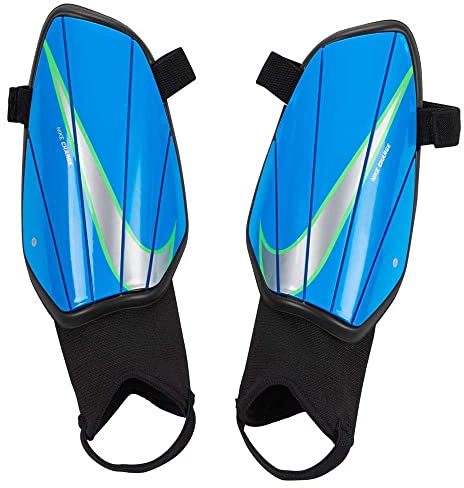 Nike SP2164-014 NK CHRG GRD Shin guards unisex-adult black/photo blue/(silver) XL
