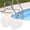 Pool Ladder Rubber Bumpers, Poolleiter Zubehör Gummipuffer Poolleiter, 2-teilige Leiter Gummistopfen Stoßstange Ersatz Sicherheitsschutz Schwimmbadzubehör