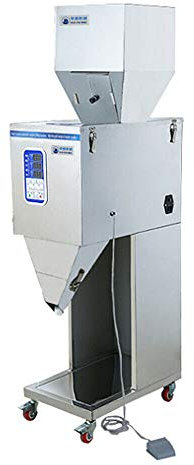Fetcoi Abfüllmaschine Pulverregal Abfüllmaschine Automatische Schnelle Pulverfüllmaschine Füllmaschine 10-999G Automatisch 200 W