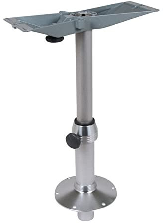 Reimo Tent Technology Tischbein Säule Alu mit Gasdruckdämpfer Tischfuß Tischgestell höhenverstellbar Wohnmobil, Wohnwagen