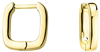 SOFIA MILANI - Damen Ohrringe 925 Silber - vergoldet/golden - Creole - E1635