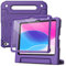 JETech Funda Niños para iPad (A16) 11.ª/10.ª Generación (2025/2022) con Protector Pantalla Incorporado, Antigolpes Asa Soporte Tableta Carcasa Infantil (Púrpura)