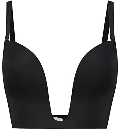 Bye Bra Damen Ultra Plunge-BH, Undurchsichtige