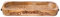 Divit Shilp Natural Wooden Tray, Serving Bowl for Salad, Veggies and Fruits, Large Deep Tray for Family, Party. (Tray with Handle)