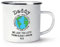 Personalised World's Best Daddy Enamel Mug Cup