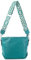 OBC Damen Tasche Shopper Hobo Bags Crossbody Schultertasche Umhängetasche Handtasche Gürteltasche Crossover Kunst Leder Türkis
