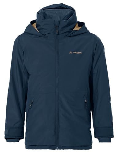 Vaude Unisex Kinder Kids Casarea 3in1 Jacket Ii, Dark Sea/desert, 134-140 EU