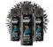 DETERMONDO 3 Bombolette di Vernice Spray Acrilica 400ml Bombolette Spray Colorate Multiuso per Interni ed Esterni (Ral 9005 Nero Opaco)