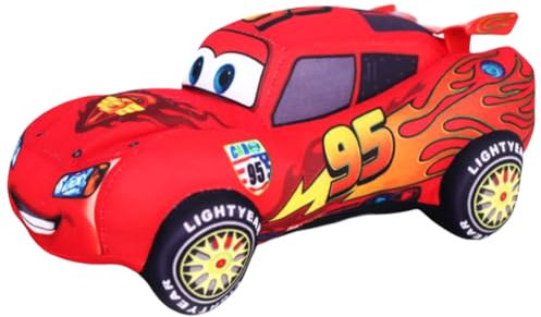 IOSCDH The Movie Cars Plüschtier,Lightning Plüschtier,Cars Kuscheltie,Kinderspielzeug,Plüschpuppe,für Mädchen, Jungen & Babys, Flauschiges Stofftier zum Spielen, Sammeln & Kuschel -25CM