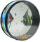 A-Star 10 Zoll Ocean Drum, Meereswellen-Sound-Handtrommel Mit Fisch-Design