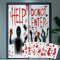 10PCS Decoration Halloween Autocollant, Sanglant Empreinte de Main & Empreintes de Pieds Autocollant, Décorations d'halloween pour Fenêtres d'Intérieur, Halloween Fête