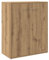 vidaXL Sideboard Artisan-Eiche 60x30x75 cm Holzwerkstoff, Schrank, Highboard, Wohnzimmerschrank, Lagerschrank, Beistellschrank, Konsolenschrank