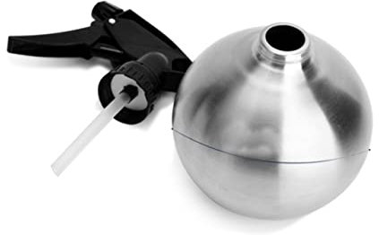 Happyyami Regadera Inoxidable Spray para Riego De para Jardín y Interior Color Plateado