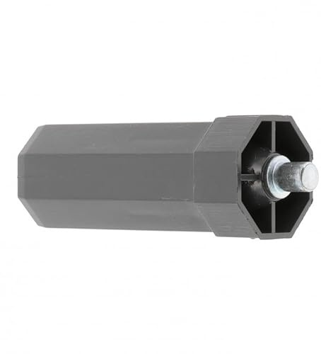cyclingcolors embout de tube de volet roulant octogonal fenêtre sortie plastique, pour tube octogonal de 40 mm sortie Ø 10 mm mâle sortant