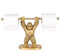 Huge 40cm Toilet Roll Holder Double King Kong Ape Monkey Style Lifting Weights