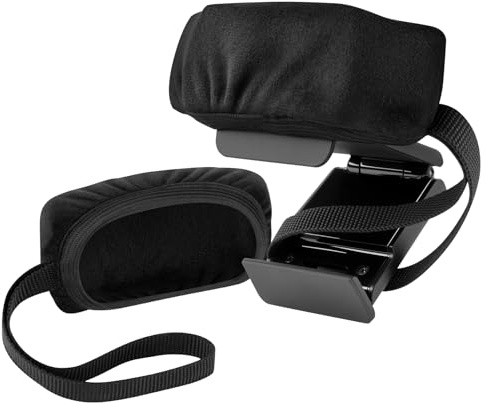 CaSZLUTION Universal Webcam Privacy Cover for Logitech HD Pro C922x C922 C920 C505 C310 C270 - Pack of 2 Fabric Streaming Web Camera Dust Cover for Most Desktop Computer External Webcam Lens, Black