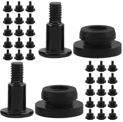 Angoily Lot de 100 Vis D'amortisseur 2,5 Pouces en Acier Inoxydable Coussinets en Caoutchouc Anti-vibrations pour Fixation Disque Dur SSD PC et Ordinateur Portable
