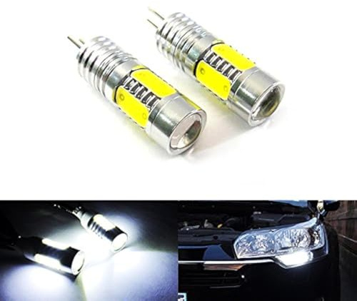 RZG 2x White HP24W HPY24W G4 Bulb LED Sidelight Headlight Daytime Running Light DRL For 3008 5008 C5