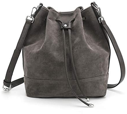AFKOMST Beuteltasche Damen,Leicht Schultertasche Damen Gross und Sanft Handtasche mit 2 Schulterriemen