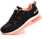 FLARUT Scarpe da Ginnastica Corsa Sportive Fitness Donna Running Sneakers Basse Interior Air Casual all'Aperto(Orange,40)