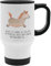 Mr. & Mrs. Panda Thermobecher Pferd Springen - Geschenk, Bauernhof, Warmhaltetasse, To Go Becher, Landwirtin, ausreiten, Pferde, Tasse zum Mitnehmen,