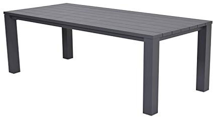 Garden Impressions GI07078GT Cube Lounge Dining Tisch 220 x 100 cm Carbon Black
