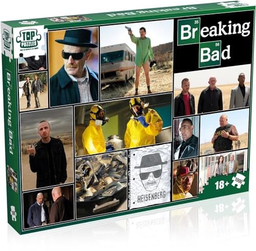WINNING MOVES - Puzzle Breaking Bad - Patchwork - 1000 Stück - Französische Version
