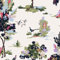 Joules Woodland Scene Dawn Grey Wallpaper | Easy Paste The Wall Application | Grey Trees Design | Eco Friendly