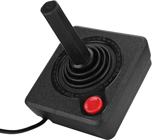 Link-e : Joystick, Manette de Jeu, Joypad de Remplacement Compatible avec la Console ATARI 2600