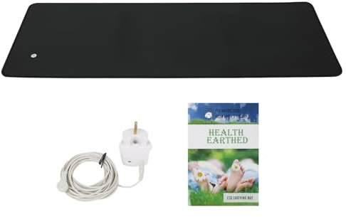 Earthing Mat,Grounding Mat Mouse Pad Kit, Earthing Mouse Pad Use for Desk, Foot, Table Top,Sofa,Bed mat for Computer for Keep Healthy, Relief Anxiety, Relieve Stress (25 * 68CM)