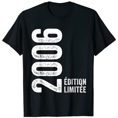 2006 Édition Limitée Année Anniversaire Millésime 2006 T-Shirt