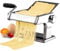 KEOUKE Máquina para hacer pasta 150, máquina manual de pasta con rodillo y cortador ajustable, 9 grosores y 2 anchos, máquina de fideos de manivela para espaguetis, fettuccini, lasaña
