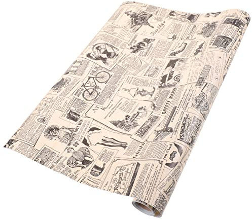 HOMSFOU Selbstklebende Tapete Wandaufkleber Vintage Dekorative Tapete Für Wohnzimmer Schlafzimmer Wanddekor Diy Wanddekoration Ohne Kleister