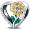 QIKAOLA 925 Charms in argento sterling per le donne, le ragazze e i ciondoli Pandora per braccialetti e collane europei