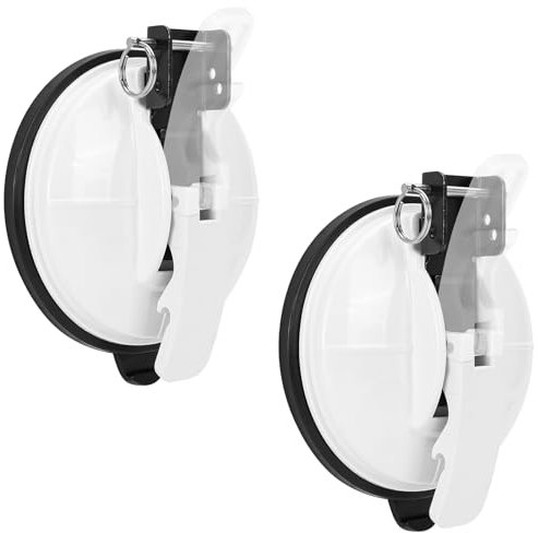 Markisenhalter [2 Stück] - Halterung für Markisenfuß - Markisenfusshalter für Camper Wohnmobil Wohnwagen Kompatibel mit Thule Fiamma Dometic Markisenfuss - Zubehör für Markise