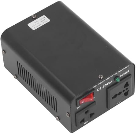 Trasformatore di Tensione Convertitore di Potenza 500 W 110 V a 220 V Boost e Trasformatore Adattatore di Alimentazione da 220 V a 110 V (Spina europea)