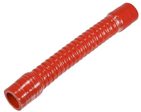 X AUTOHAUX 1 tuyau de refroidissement universel en silicone fileté pour voiture Rouge 30 mm ID 300 mm Longueur 0 °