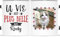 𝗖𝗔𝗗𝗘𝗔𝗨 𝗣𝗟𝗨𝗦 Mug Personnalisé Prénom et Photo - Mug La Vie Est Plus Belle Avec Votre Ami 4 Pattes - Mug Humour Chat Chien, Tasse Message Drôle, Animaux Idée Cadeau Original
