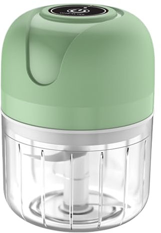 Ddujbtp Tritatutto Elettrico Ricaricabile Piccolo Robot da Cucina per Bambini Tritatutto Elettrico