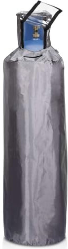 Cache Bouteille Gaz de 100 LB, Bidon de Gaz Propane Housses de Protection Imperméable et Résistante Aux Intempéries Extérieur Tissu Oxford 600D Housse pour Bouteille de Gaz Propane, 130 x 40cm