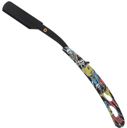 Ipetboom 3st Haarspange Zusammenklappbarer Haarschneider Zusammenklappbarer Haarrasierer Männerrasierer Haar Ausdünnender Rasierer Herrenpflege Trimmer Friseurschaber Rostfreier Stahl Black