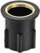 QUARKZMAN 1 Pieza Base Fija de Tuerca de Grifo de 1.18 Pulgadas, Tuerca de Fijación de Plástico para Grifo, Ensamblaje de Grifo Fijo para Cocina, Negro