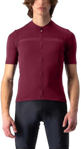 CASTELLI Men's CLASSIFICA Jersey T-Shirt, Bordeaux, XS