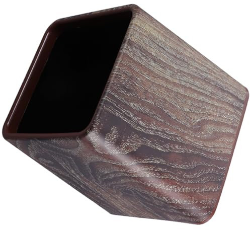 Ciieeo Retro Mülleimer Für Küche Und Badezimmer Kleiner Abfallkorb Aus Kunststoff Für Schlafzimmer Und Wohnzimmer Täglicher Gebrauch Platzsparendes Design